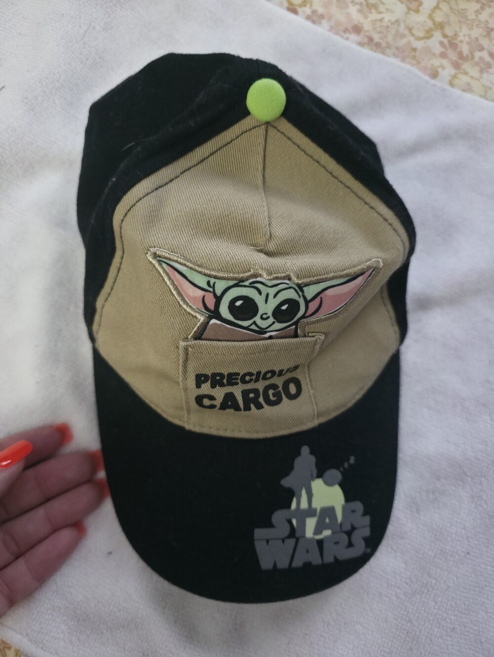 Star Wars Baby Yoda Cap
